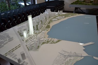 建筑模型(沙盤(pán)模型）是信息傳遞與科技、藝術(shù)的結合體