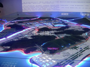 金灣航空城01總體規劃模型