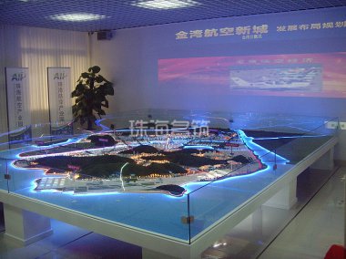 金灣航空城04總體規劃模型